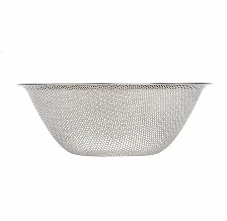 Kitchen utensils - 23cm stainless steel perforated bowl strainer/SORI YANAGI - ABINGPLUS