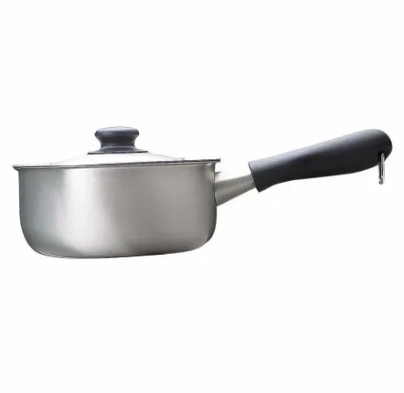 Saucepans  - 18cm trilaminated stainless steel casserole/SORI YANAGI - ABINGPLUS