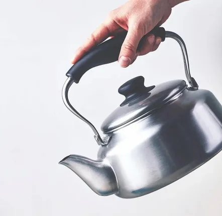 Tea and coffee accessories - Stainless steel kettle/SORI YANAGI - ABINGPLUS