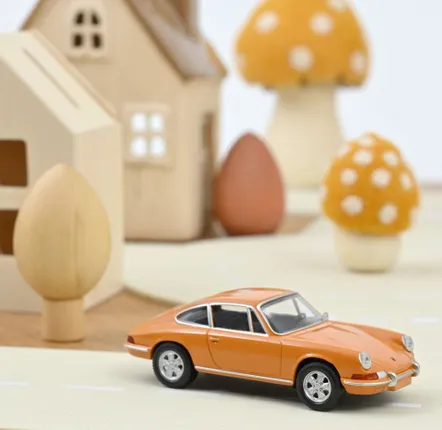 Toys - Toy car Porsche 911 1969 Bahama Yellow Jet-car 1/43 - NOREV