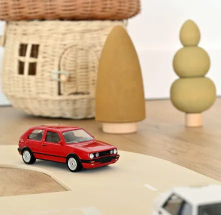 Toys - Toy car VW Golf GTI G60 1990 Red Jet-car 1/43 - NOREV