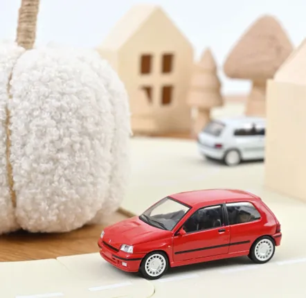 Toys - Toy car Renault Clio 16S 1991 Red Jet-car 1/43 - NOREV