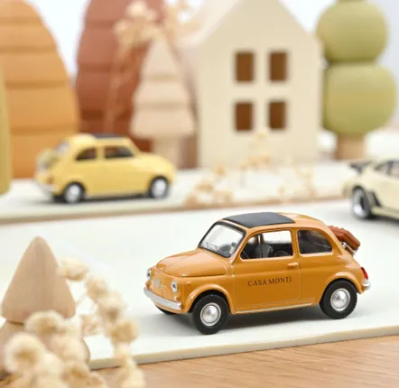 Toys - Toy car Fiat 500 F 1965 Jet-car 1/43 Norev x Casa Monti - NOREV