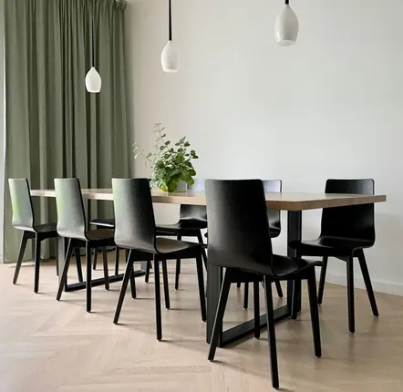 Chairs - LUKA Black Oak Chair - DELTA