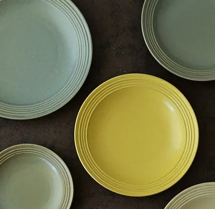 Everyday plates - Ryha - MARUMITSU POTERIE