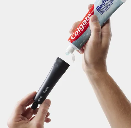 Accessoires de voyage - Refillable Toothpaste Tubes - Pack x2 22/35ml Black and White - MATADOR