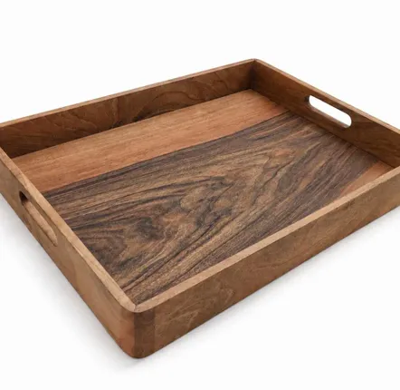 Plateaux - Collection de plateaux de service en bois massif - LEGNOVINI
