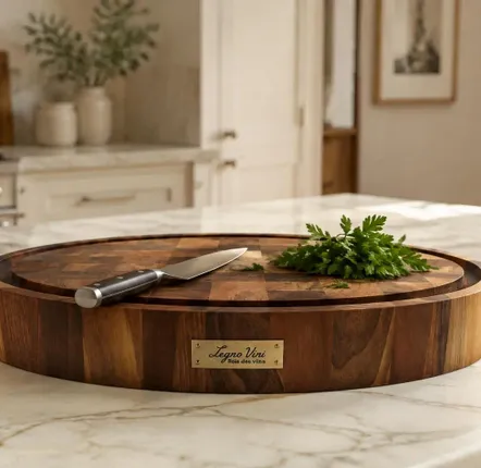 Decorative objects - Solid wood cutting block. End wood - LEGNOVINI