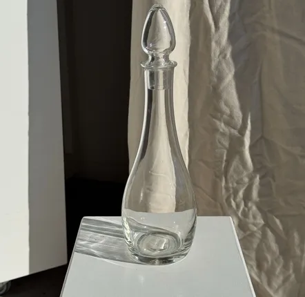 Carafes - Glass carafe with cap D11 H35.5 - OFFICE OBJETS