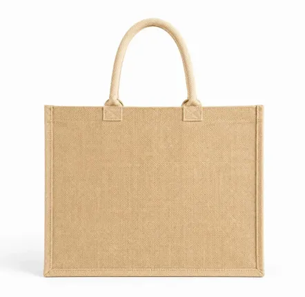 Sacs et cabas - Sac Réutilisable en Jute Naturel – Ibiza L (45 × 20 × 34 cm) - MOONPACK