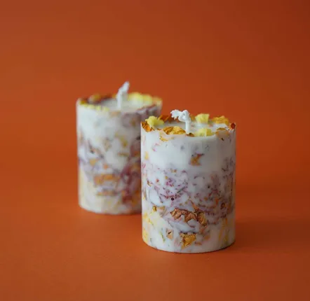 Candles - KOTT Botanical Candle | Amber | Gentle Glow | 400g - KOTT