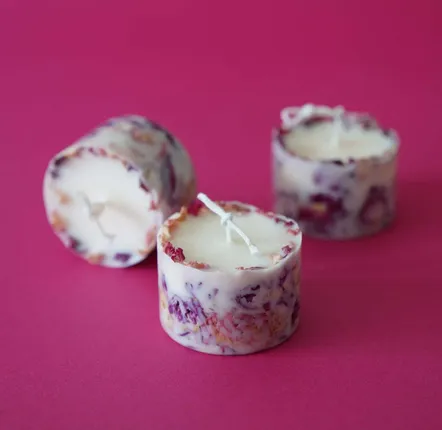 Candles - KOTT Botanical Candle | Petal | Rosy Dawn | 100g - KOTT