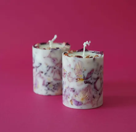 Candles - KOTT Botanical Candle | Petal | Rosy Dawn | 400g - KOTT