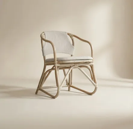 Chairs - Paloma Natural Rattan Chair - LO-FI HOUSE