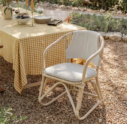 Chairs - Paloma Natural Rattan Chair - LO-FI HOUSE