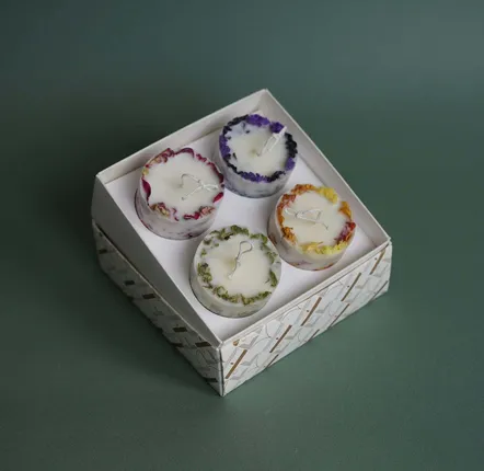 Candles - KOTT Botanical Candle | Set Quartet - KOTT