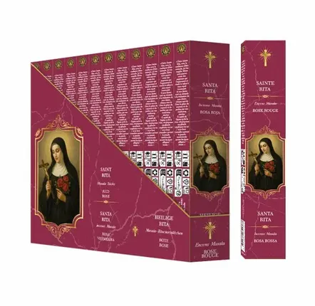 Home fragrances - Fragrances & Sens Saint Rita Masala Incense 15g - ARABESK