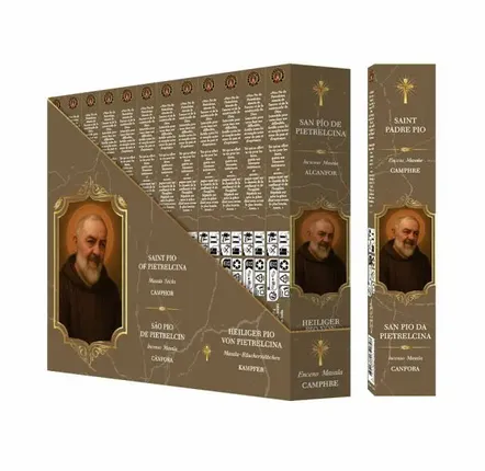 Home fragrances - Fragrances & Sens Padre Pio Masala Incense 15g - ARABESK