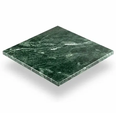 Autres tables  - Plateau en marbre vert – Carré 450 × 450 mm - SAGIT