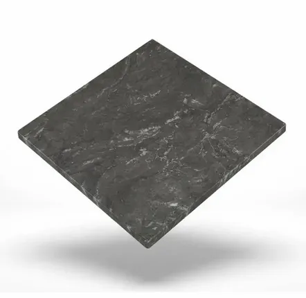 Autres tables  - Plateau en marbre gris foncé – 450 × 450 mm - SAGIT