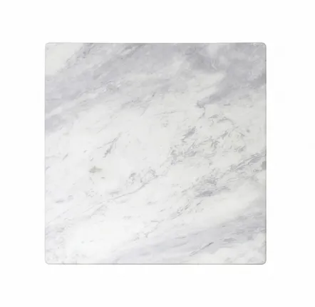 Autres tables  - Plateau en marbre gris clair – Carré 450 × 450 mm - SAGIT