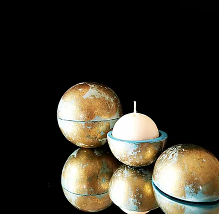 Bougies - Bougie Globe Classic — Jasmin - PONPON CURIOSITAS