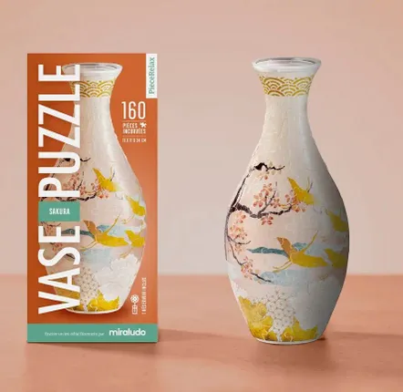 Vases - Vase-Puzzle, le puzzle qui se transforme en vase ! - MIRALUDO