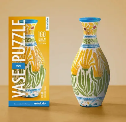 Vases - Vase-Puzzle, le puzzle qui se transforme en vase ! - MIRALUDO