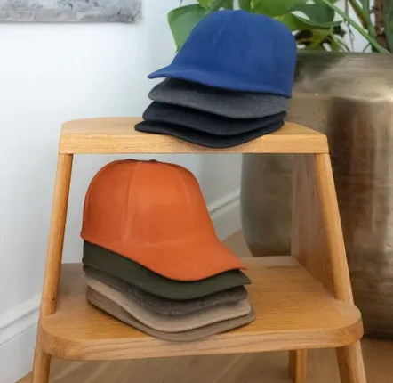Chapeaux - CASQUETTE feutre de laine - TRAVAUX EN COURS...