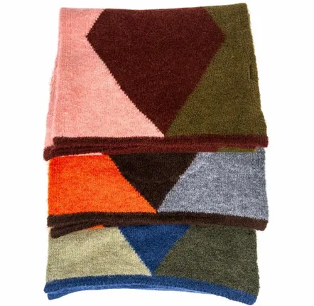 Scarves - CHECKERED SCARF - DIAMOND RANGE - TRAVAUX EN COURS...