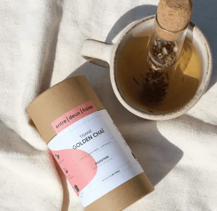 Coffee and tea - GOLDEN CHAI tea - The comforting Christmas infusion - SAS ENTRE DEUX HAIES