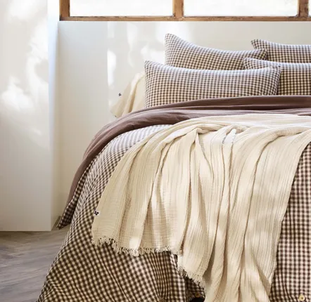 Bed linens - All in bed! The fall-winter collection will make you love winter! - L'EFFET PAPILLON