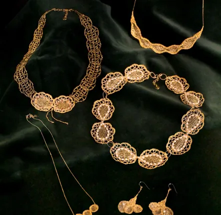 Bijoux - Collection Feuille d'or - MAISON TAMBOUR