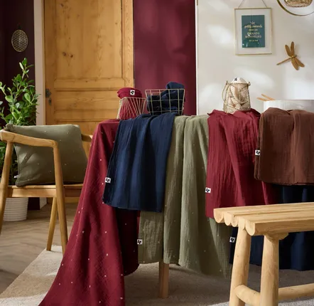 Linge de table textile - À table ! Du linge pour les jours de fête et pas que ! - L'EFFET PAPILLON