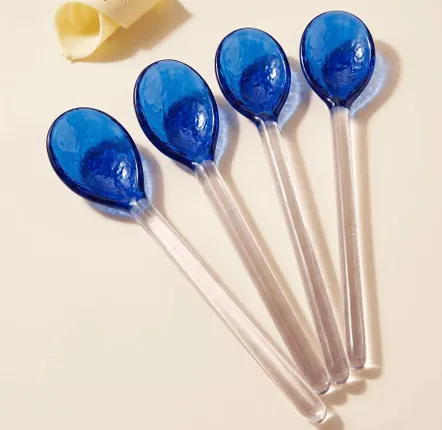 Glass - Glass Spoon | Hand-Blown Borosilicate Glass - CASA AMAROSA