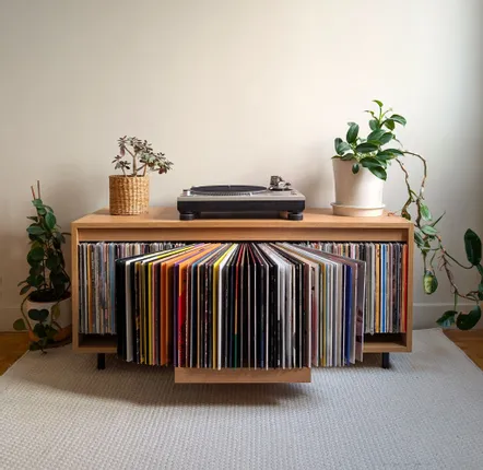 Buffets - Bloom Console — Console modulaire pour vinyles & hi-fi - GROOVALY