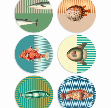 Placemats - PVC placemats from the Marea collection - EMILY EVANS - CRISP S.R.L.