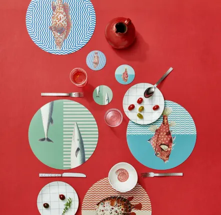 Placemats - PVC placemats from the Marea collection - EMILY EVANS - CRISP S.R.L.
