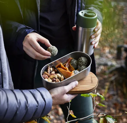 Boîtes de conservation - BLACK + BLUM Lunch Box Bento | Étanche | Micro-Ondable | 1 L | Olive - BLACK+BLUM EUROPE