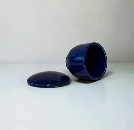 Mugs - Arita Porcelain, Chawan Mushi Cup with Lid – Ruri Collection - JOHN MAC CERAMICS