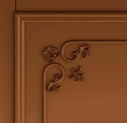 Wall ensembles - Carved Wall Panel System - M77