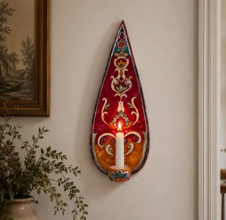 Decorative objects - Cypress wall candle holder - DASTHAA