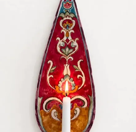 Decorative objects - Cypress wall candle holder - DASTHAA