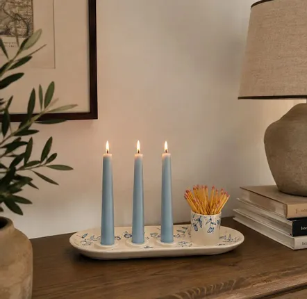 Decorative objects - Niloofar Blossom table candle holder - DASTHAA