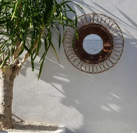 Mirrors - The Montezuma Mirror - Natural - BAZAR BIZAR LIVING