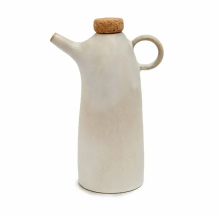 Carafes - La Bouteille d'Huile d'Olive N°78 - Blanche - BAZAR BIZAR LIVING