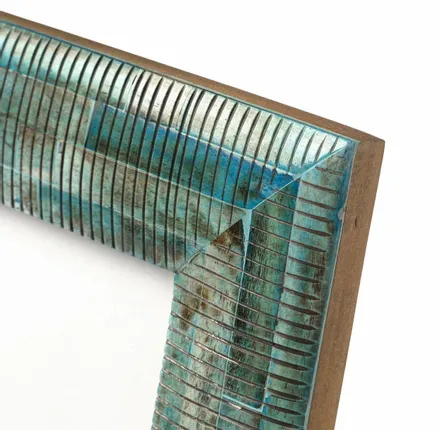 Cadres - Le Cadre Ocean Ripple - Turquoise - 10x15 - BAZAR BIZAR LIVING