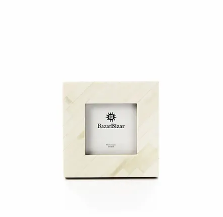 Cadres - Le Cadre Nomad Ivory - Blanc Crème - 10x10 - BAZAR BIZAR LIVING
