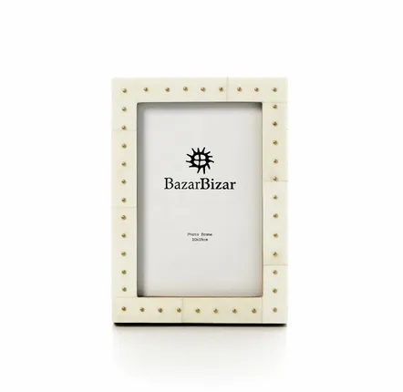 Cadres - Le Cadre Boho Dot - Crème - 10x15 - BAZAR BIZAR LIVING