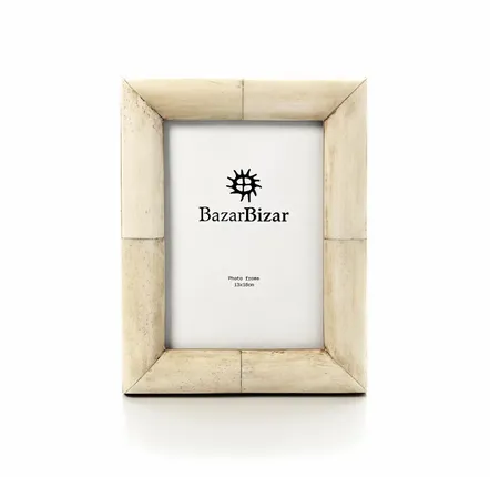 Cadres - Le Wabi Bone Frame - Crème - 13x18 - BAZAR BIZAR LIVING